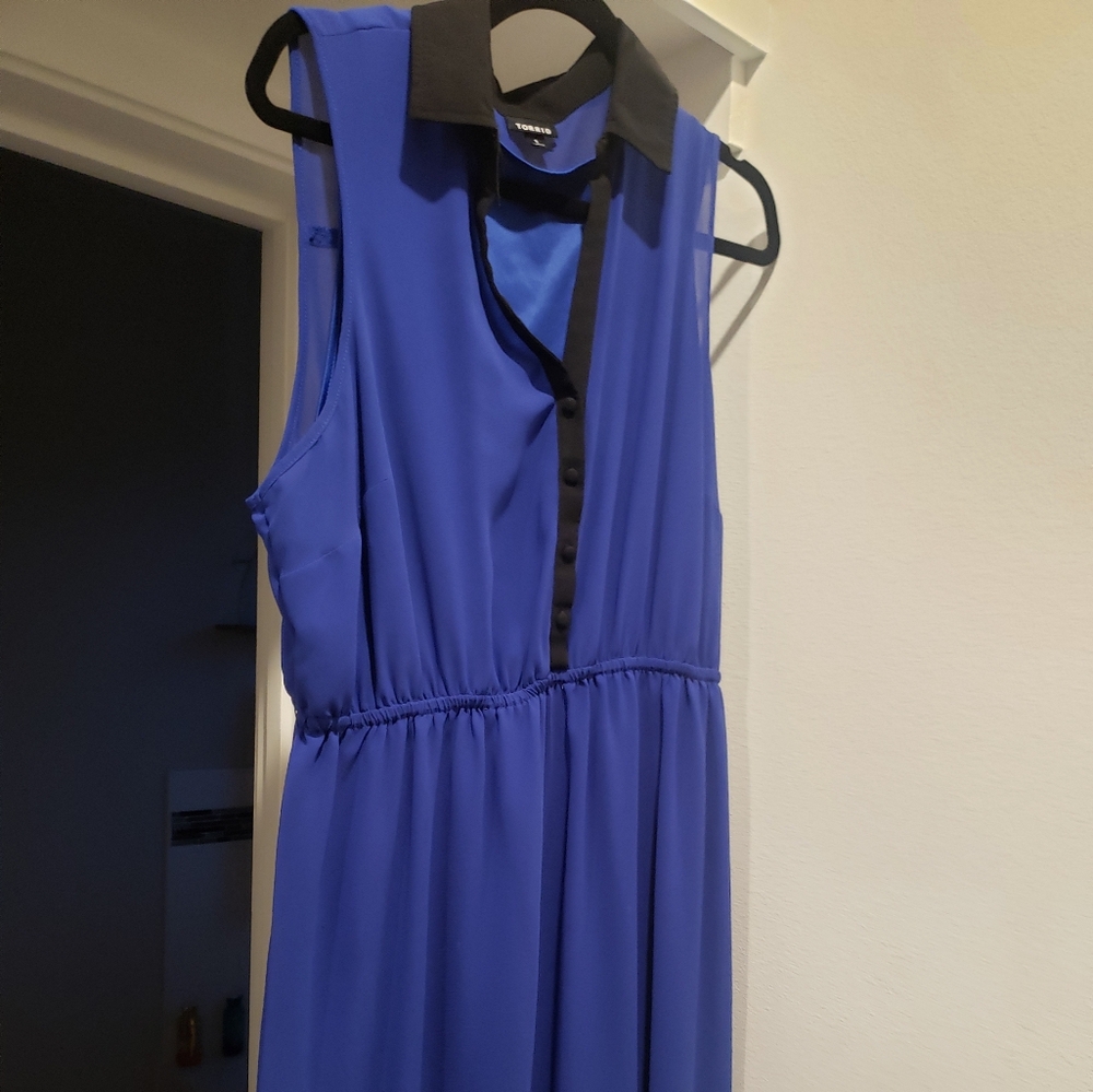 Torid Dress, mid length, elastic waist 😍